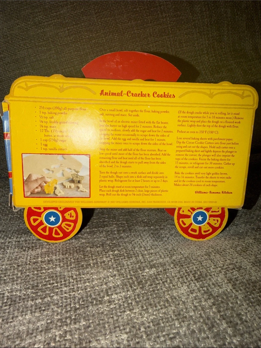 Vintage Williams-Sonoma Circus Cookie Cutters